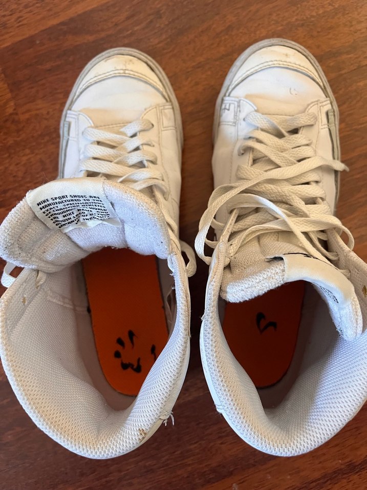 Beyaz Nike Spor Ayakkabı - Görsel 3