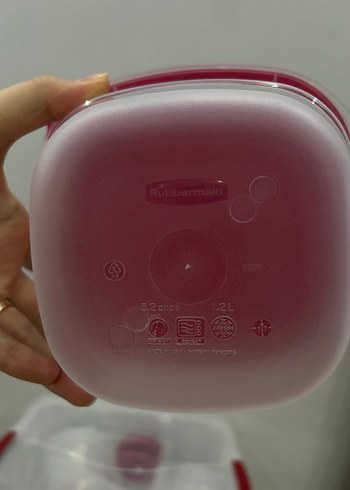 RUBBERMAİD 1.2L saklama kabı - Görsel 3