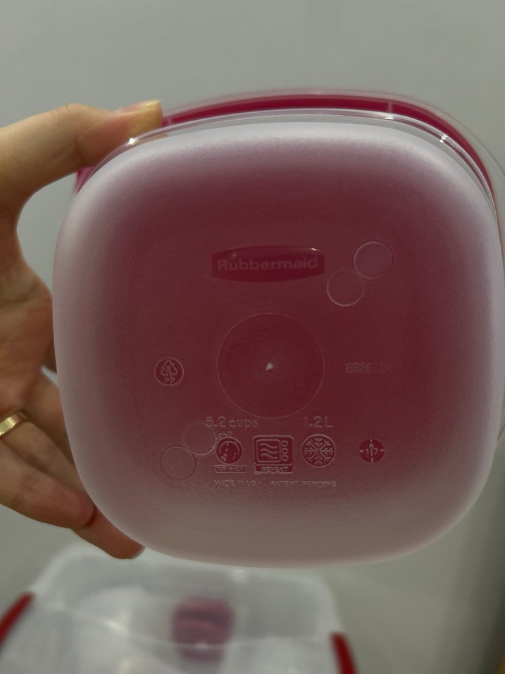 RUBBERMAİD 1.2L saklama kabı - Görsel 3