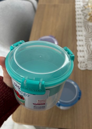 Sistema 530 ml Turkuaz Kahvaltılık Saklama Kabı - Görsel 2