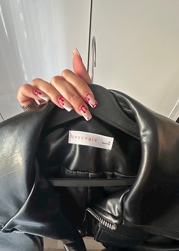 Beyyoglu rugan ceket - Görsel 4