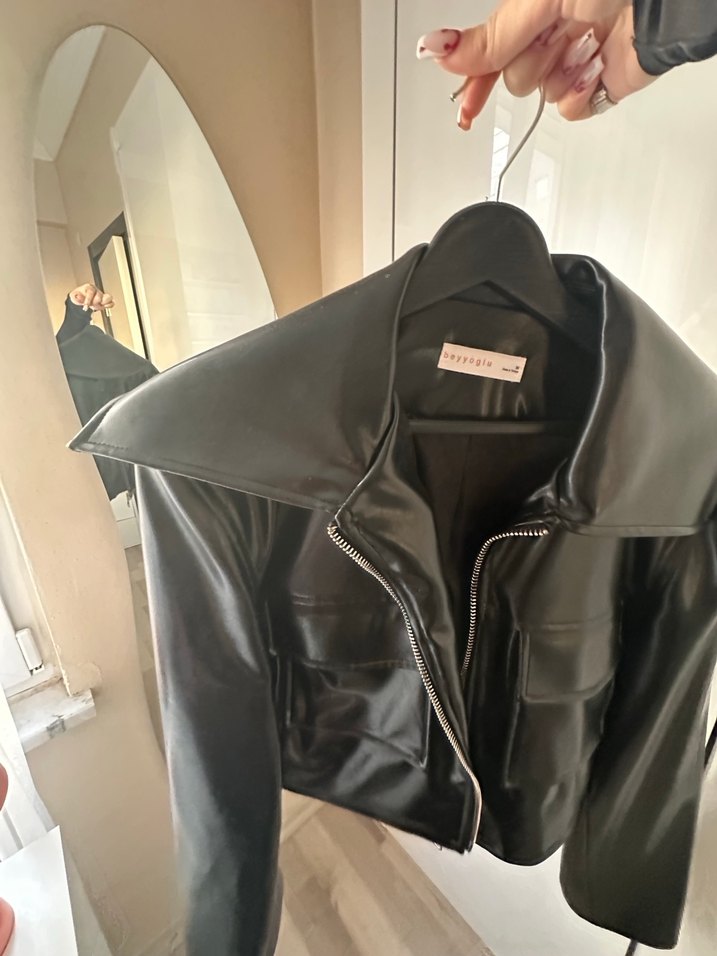 Beyyoglu rugan ceket - Görsel 2