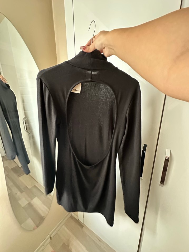 Pull&bear mini elbise sirt dekolteli - Görsel 2