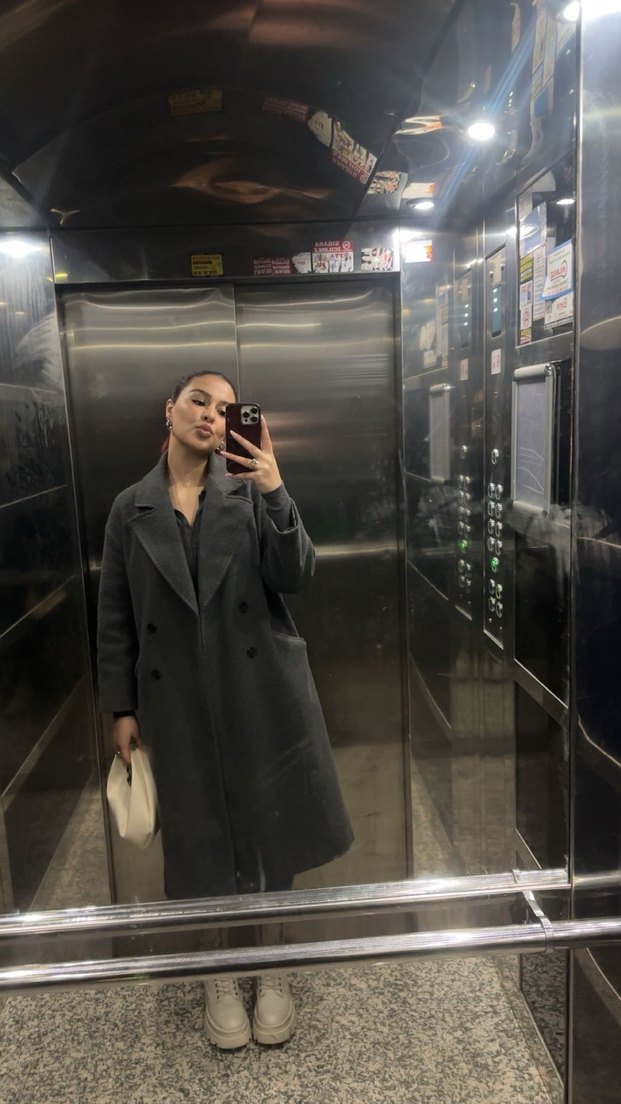 Bej Rengi Bağcıklı Çizme - Görsel 4