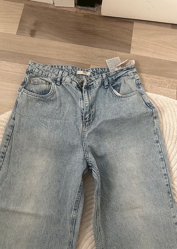 Stradivarius Mavi bol paca Jeans - Görsel 2