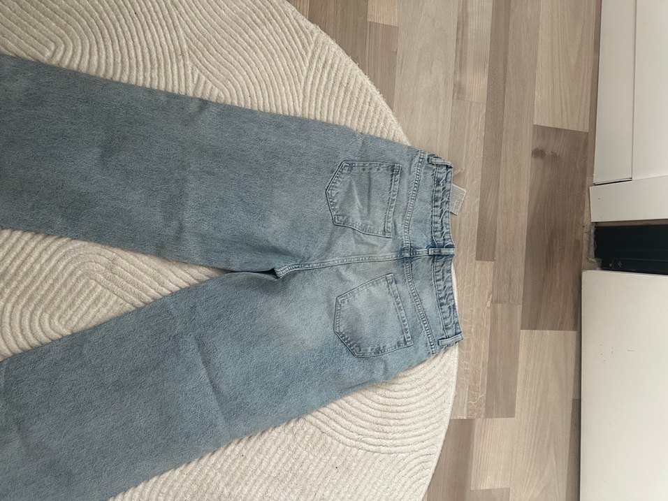 Stradivarius Mavi bol paca Jeans - Görsel 4