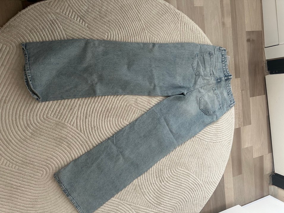 Stradivarius Mavi bol paca Jeans - Görsel 3