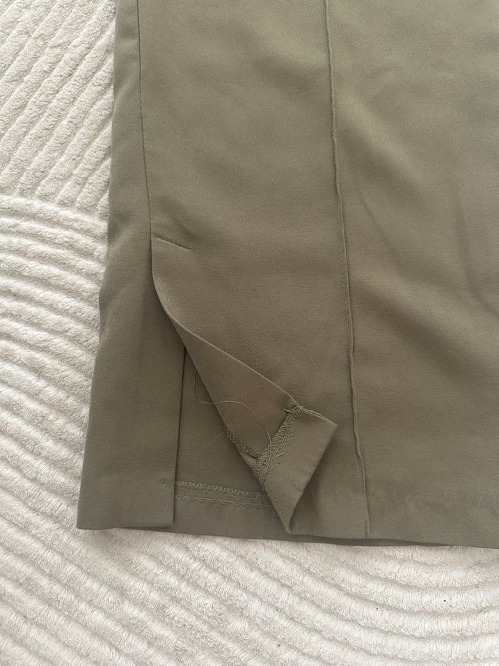 Suud collection Haki Bol Paça Pantolon - Görsel 2