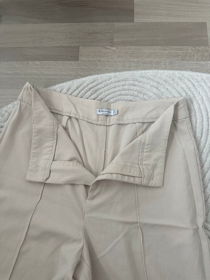 Stradivarius krem pantalon - Görsel 2