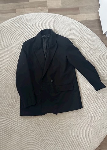 Zara Siyah Blazer Ceket - Görsel 2