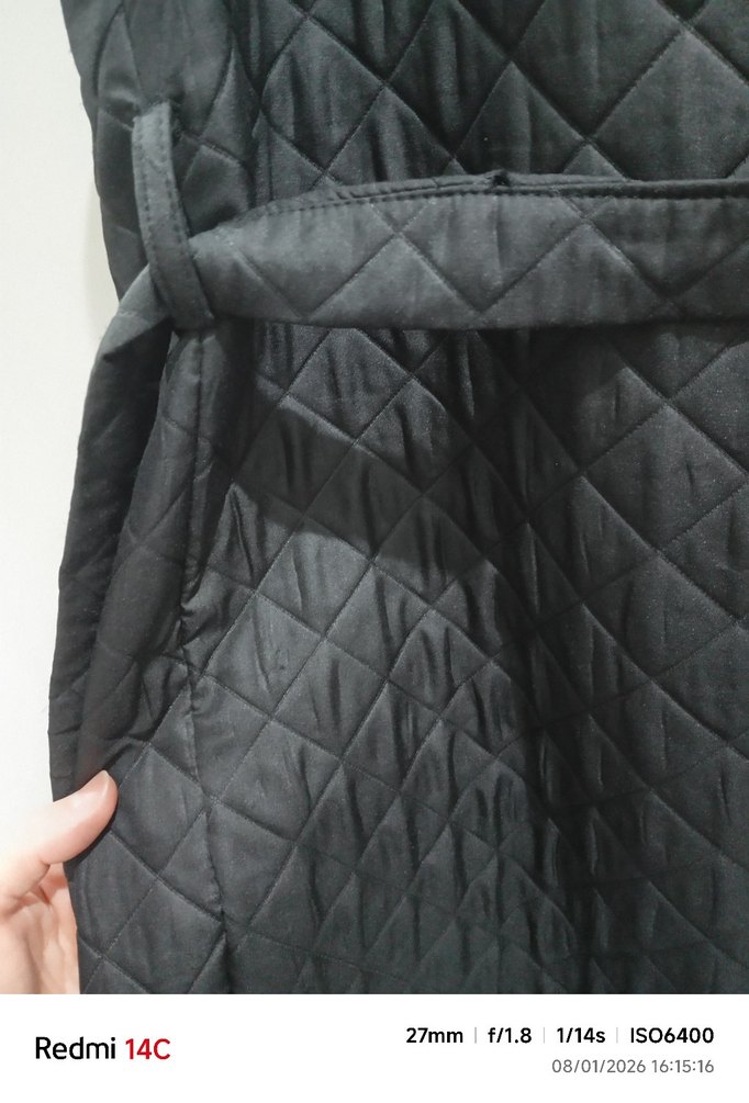 Siyah Kadın Kapitone Yelek Özel dikim - Görsel 5