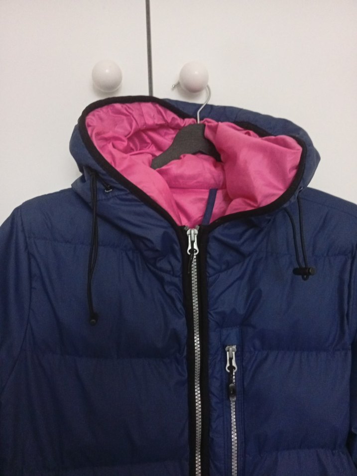 HUMMEL Kız çocuk Pembe Astarlı Kışlık Fermuarlı Mont - Görsel 5