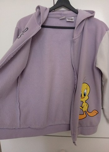 LCW Sarı Tweety Peluş hırka - Görsel 2