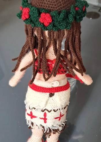 Renkli Örgü Bebek el örgüsü orijinal ürün - Görsel 2