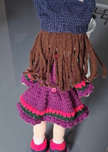 Mor El Örgüsü Bebek amigurumi el örgüsü - Görsel 2