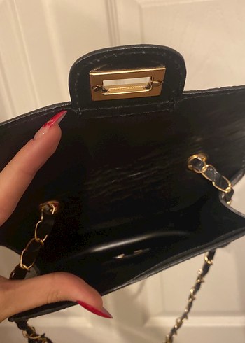 siyah çanta - Görsel 3