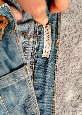 Defacto kız çocuk likralı kot pantolon 7-8 yaş - Görsel 4