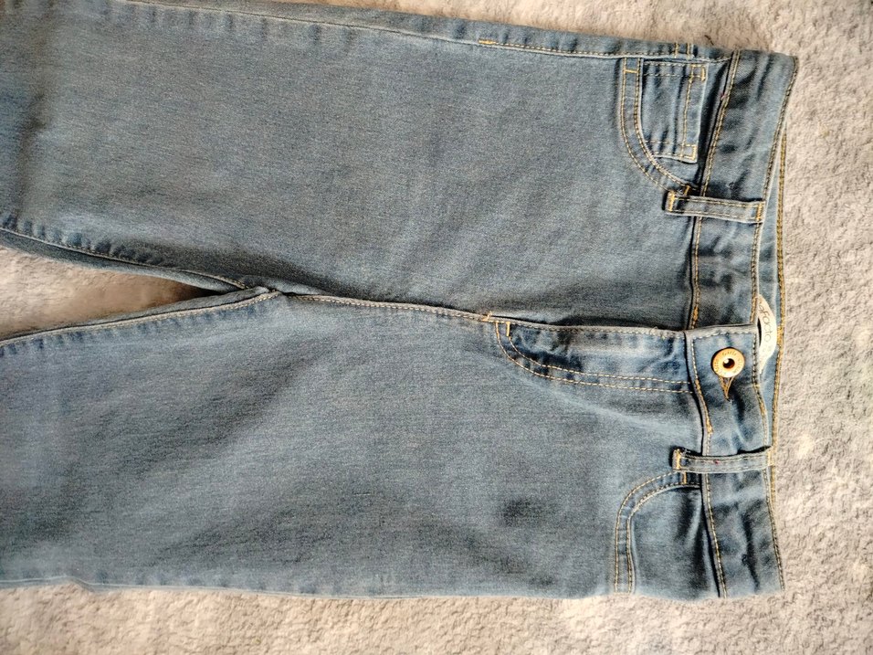 Defacto kız çocuk likralı kot pantolon 7-8 yaş - Görsel 2