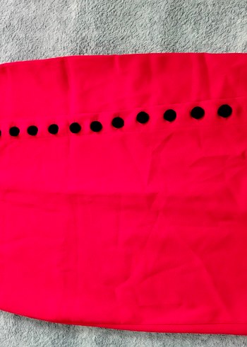 Düğmeli Diz boyunda kalem etek sıfırdır sadece etiketi yok - Görsel 2