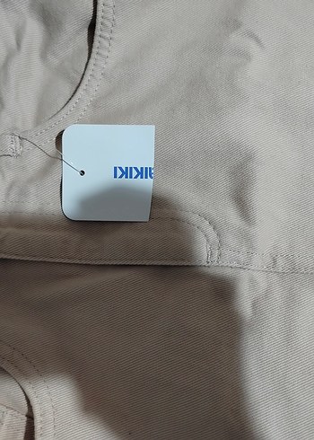 Sıfır etiketli LC Waikiki krem rengi kot etek 11-12 yaş - Görsel 2