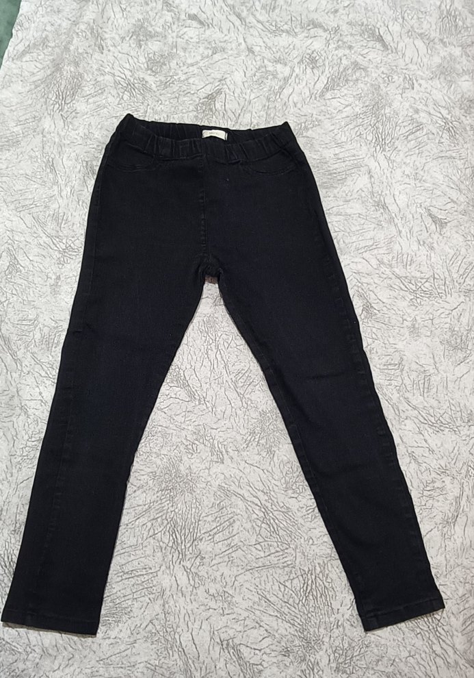 Siyah Kadın Boyfriend Jean Pantolon - Görsel 2