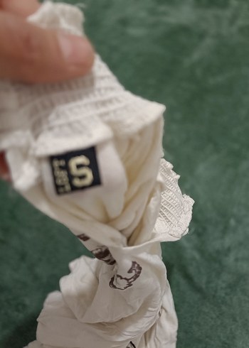 Bohem Uzun Kollu Straplez Bluzu - Görsel 6