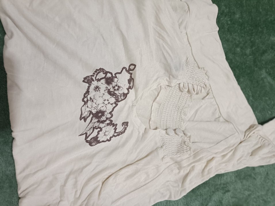 Bohem Uzun Kollu Straplez  Bluzu - Görsel 4