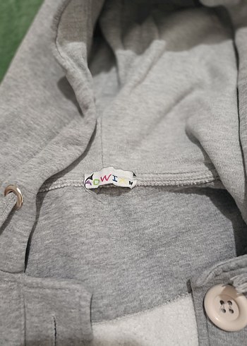 Gri Düğmeli Ceket - Görsel 3