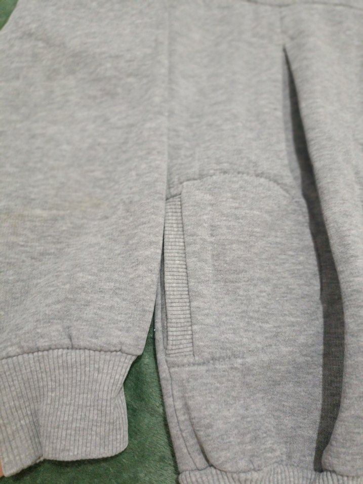 Gri Düğmeli  Ceket - Görsel 2