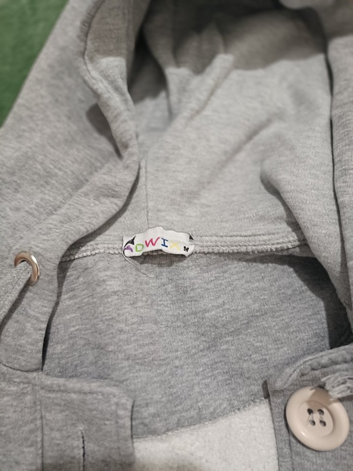 Gri Düğmeli  Ceket - Görsel 3