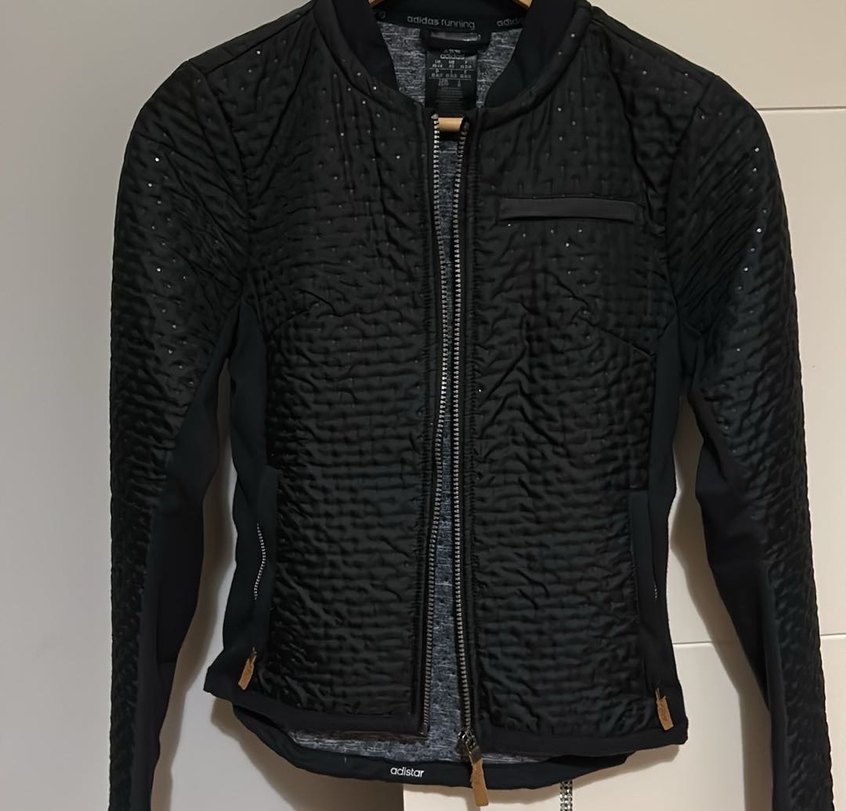 Adidas Siyah Kadın Koşu Ceketi - Görsel 2