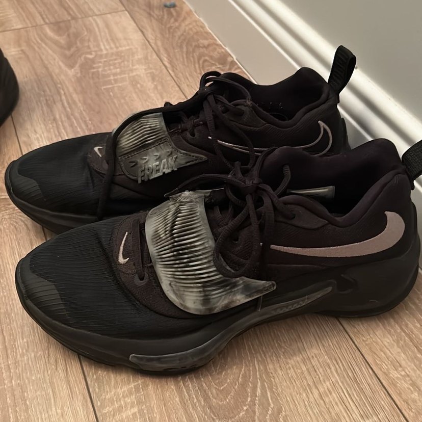 Nıke Siyah Bağcıklı Basketbol Ayakkabısı - Görsel 2