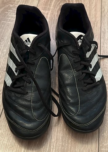 Adidas Siyah Bağcıklı Erkek Futbol Ayakkabısı - Görsel 2