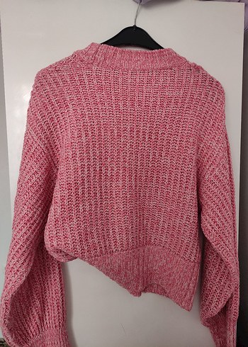 LC Waikiki Pembe Örgü Kadın Kazak
