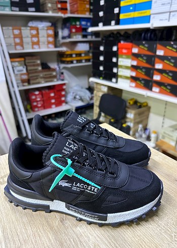 Lacoste Siyah Erkek Spor Ayakkabı