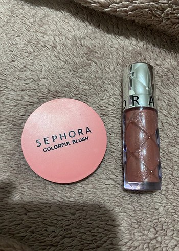 Sephora gloss ve Allık - Görsel 2