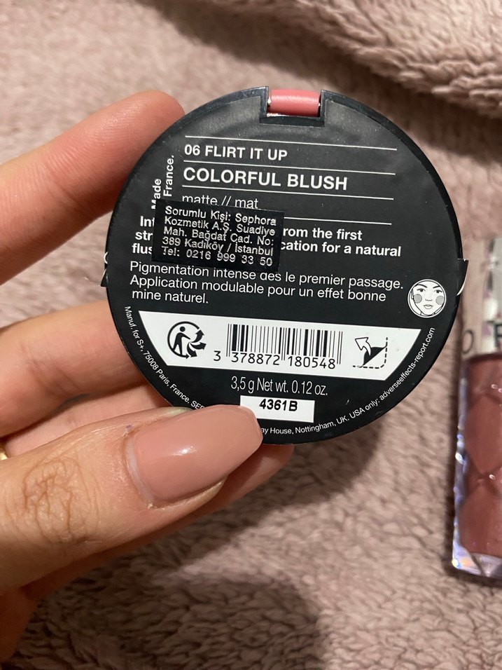 Sephora gloss ve Allık - Görsel 3