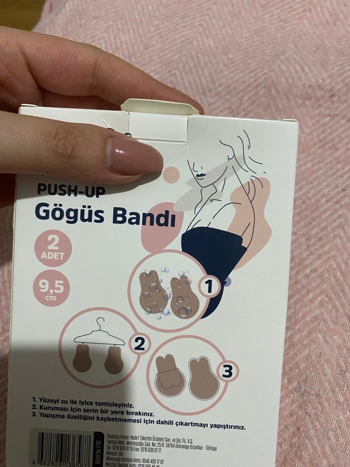 Bej Yapışkanlı Göğüs Pedi - Görsel 3