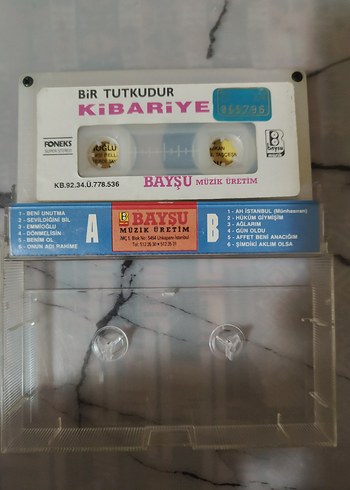Kibariye - Bir Tutkudur Kaset - Görsel 2