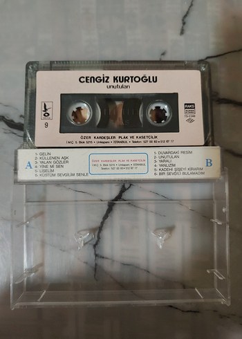 Cengiz Kurtoğlu - Unutulan Kaset (Nadir Bulunur) - Görsel 2