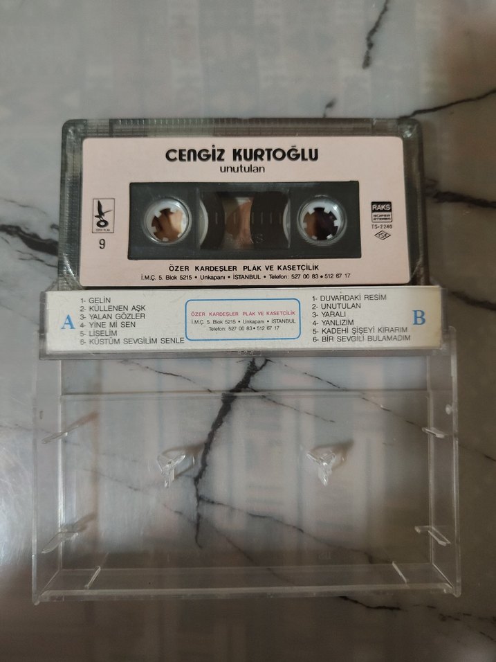Cengiz Kurtoğlu - Unutulan Kaset (Nadir Bulunur) - Görsel 2
