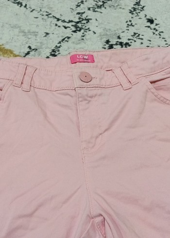 Kızlar için Pamuklu Pembe Bol Kesim Şort - Görsel 2