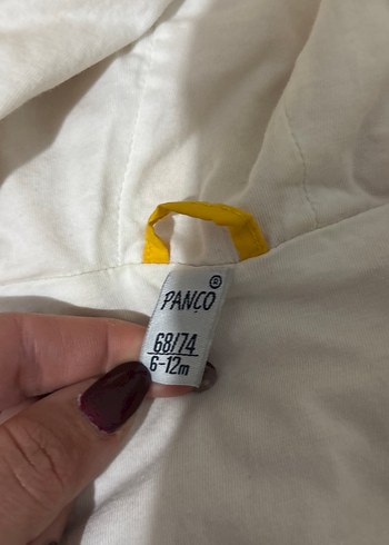 Sarı Fermuarlı Erkek Çocuk Mont - Görsel 2