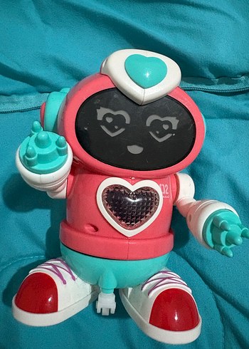 Renkli Pembe Süper Warrior Aksiyon Figürü hareketli ve ışıklı - Görsel 2