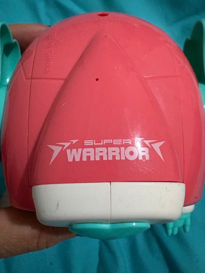 Renkli Pembe Süper Warrior Aksiyon Figürü hareketli ve ışıklı - Görsel 3