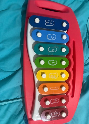 Renkli Ahşap Müzik Oyuncağı - Görsel 2