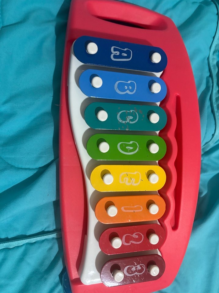 Renkli Ahşap Müzik Oyuncağı - Görsel 2