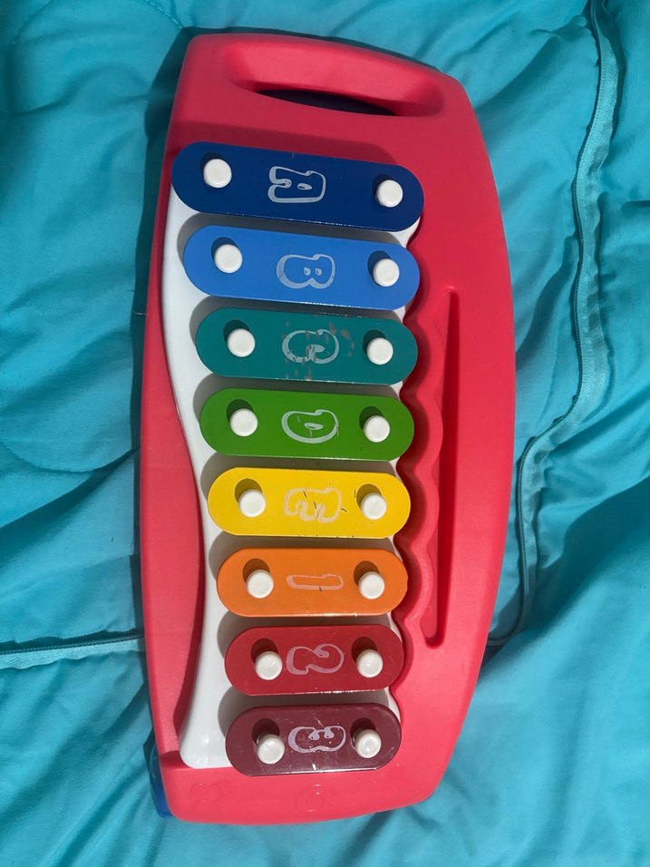 Renkli Ahşap Müzik Oyuncağı - Görsel 3