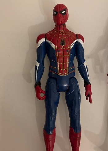 Örümcek Adam Figür Seti Siyah ve Kırmızı - Görsel 2