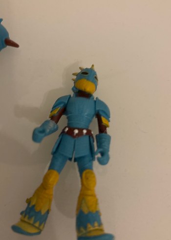 Mavi Ejderha ve Figür Oyuncak Seti - Görsel 3